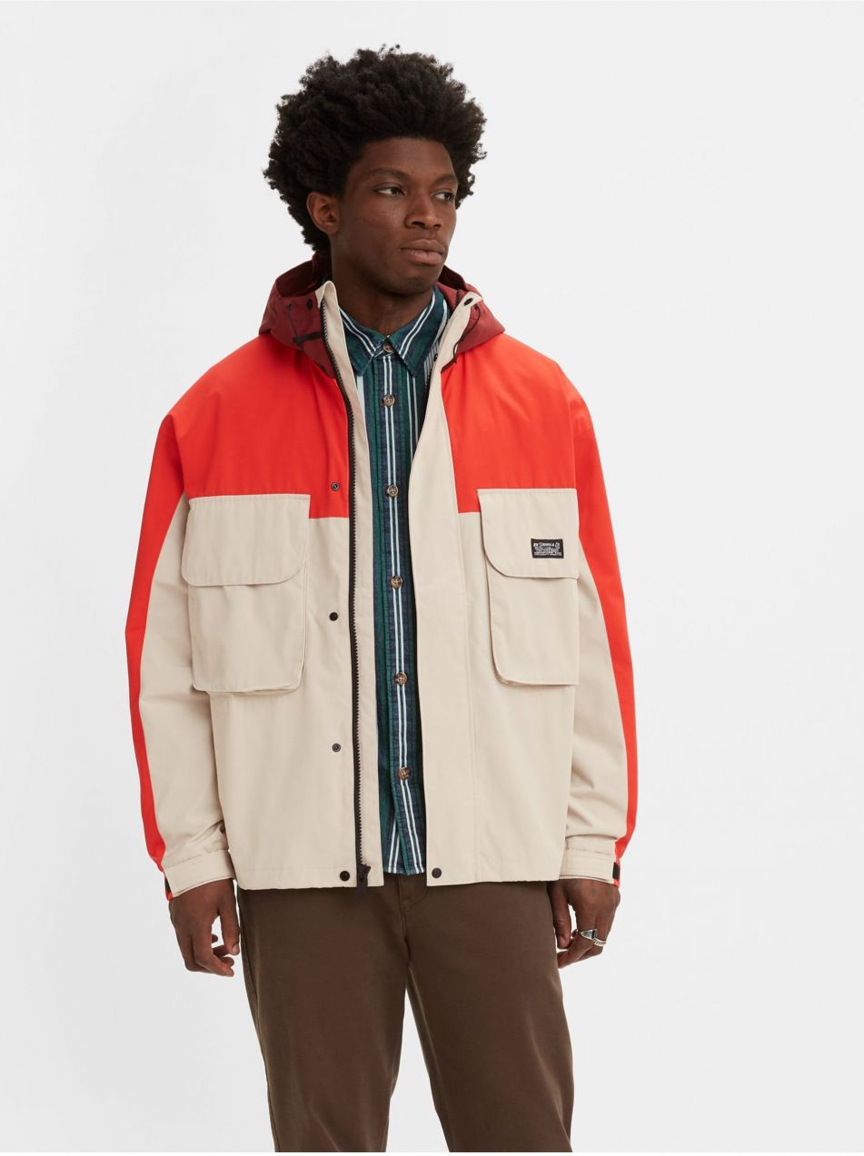 Zimné bundy pre mužov Levi's® - béžová, červená