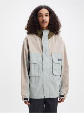 Zimné bundy pre mužov Levi's® - svetlosivá, béžová