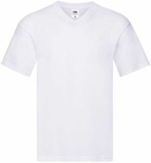 White T-shirt Original V-neck Fruit of the Loom