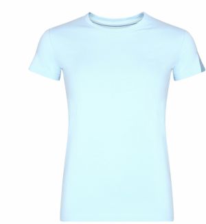 Svetlomodré dámske basic tričko NAX DELENA