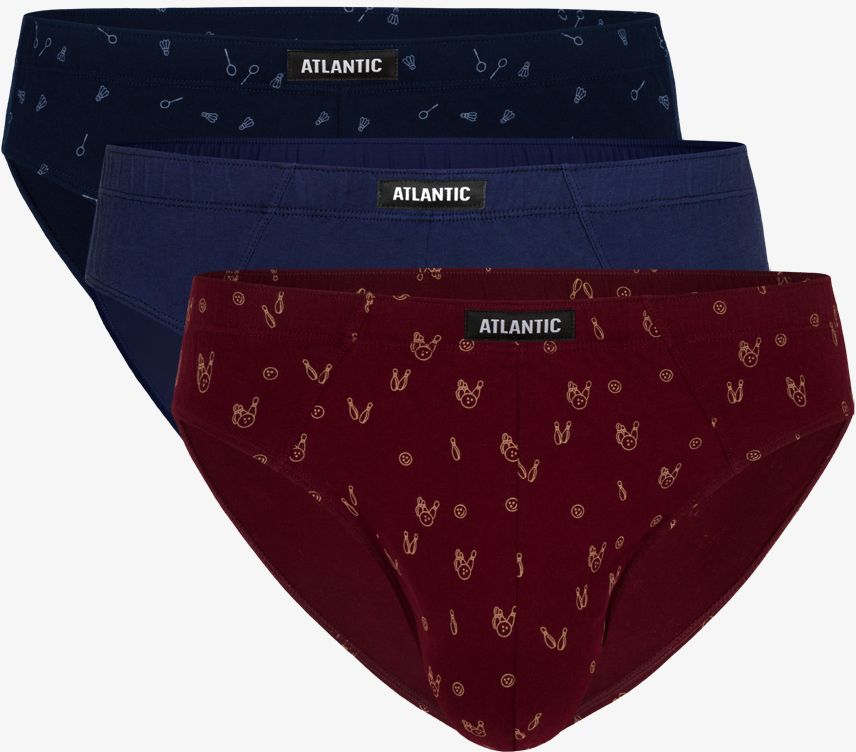 Men's briefs ATLANTIC 3Pack - multicolor