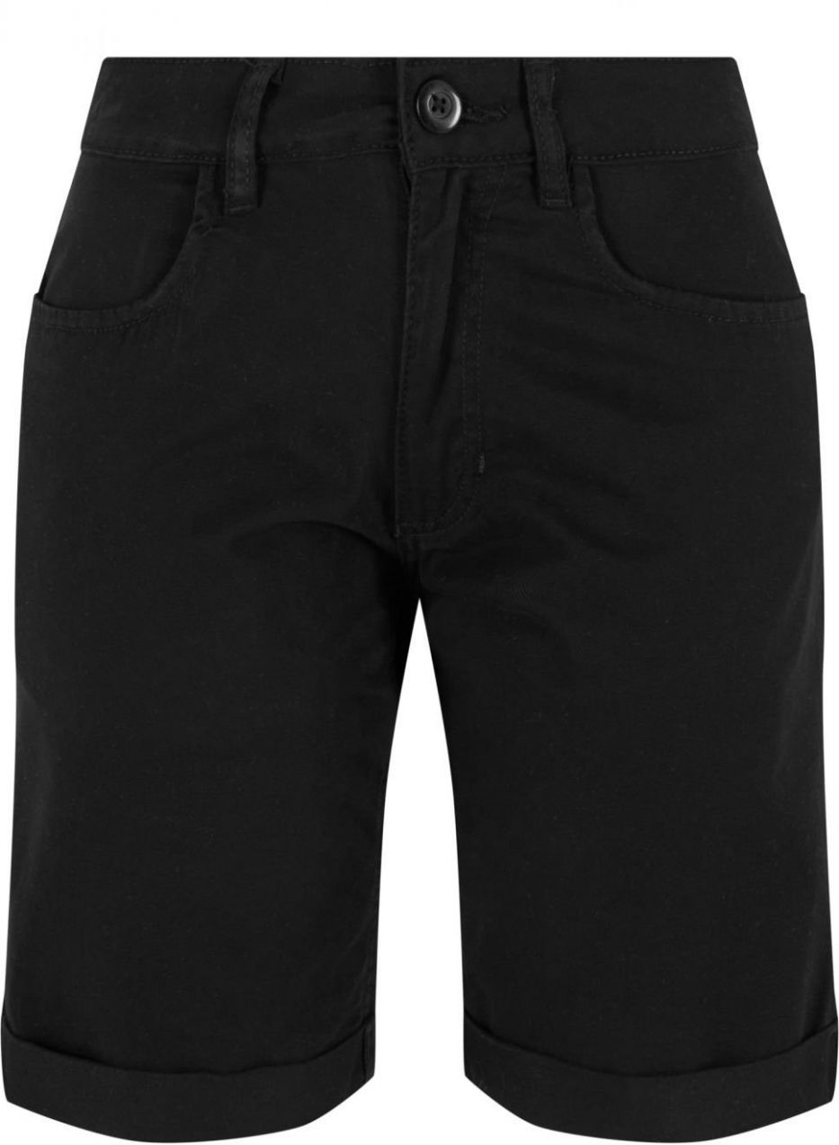 Women's Organic Cotton Bermuda Shorts - Black