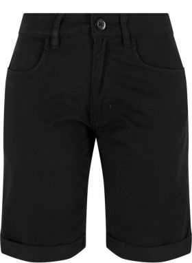 Women's Organic Cotton Bermuda Shorts - Black