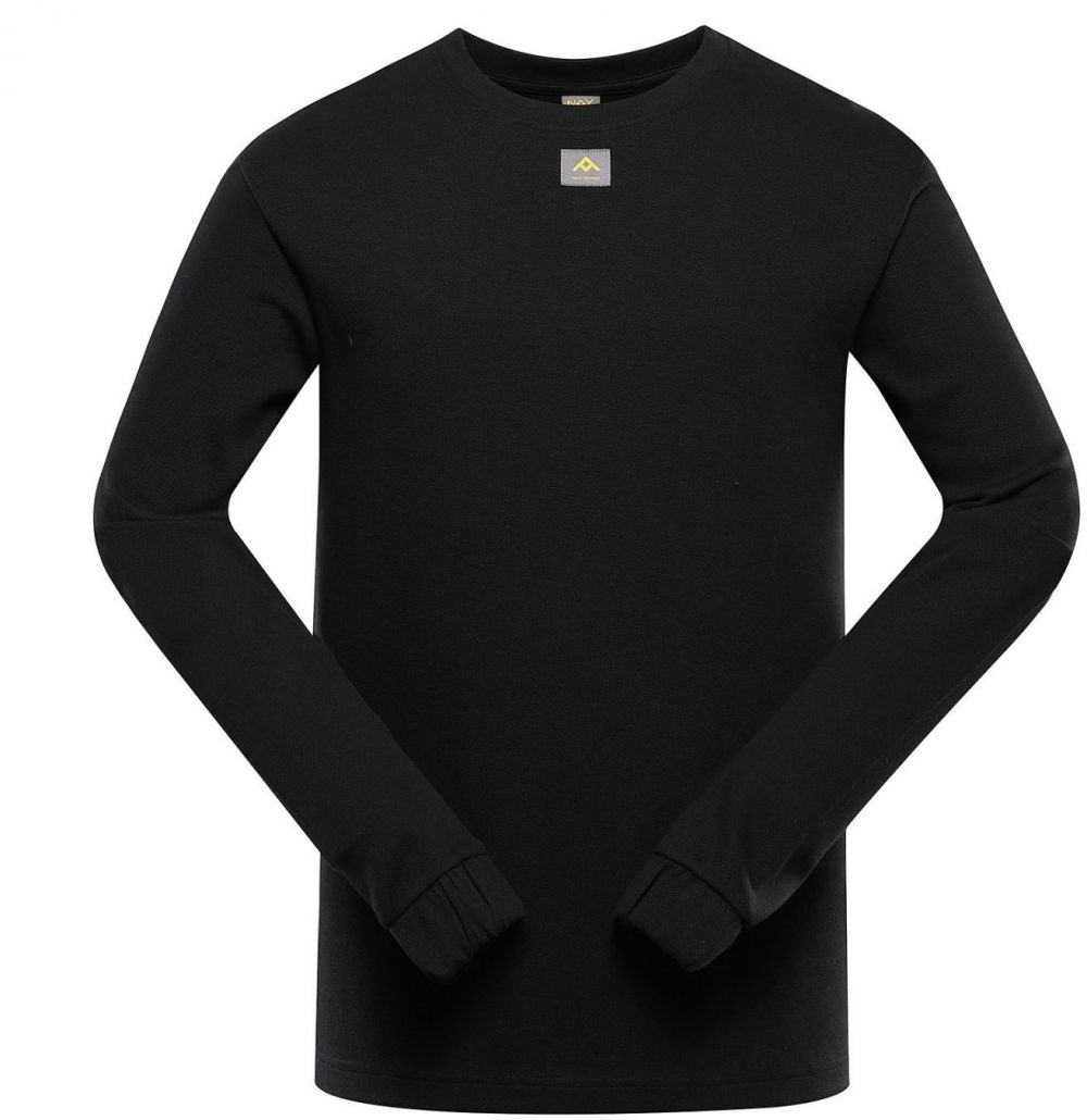 Men's sweatshirt nax NAX LOGEN black