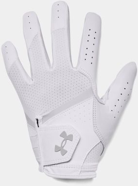 Biela dámska golfová kožená rukavica Under Armour UA Women IsoChill Golf Glove (1ks)