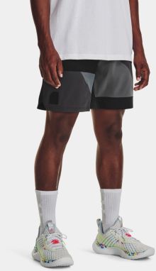 Šortky Under Armour Curry Woven 7IN Short-BLK