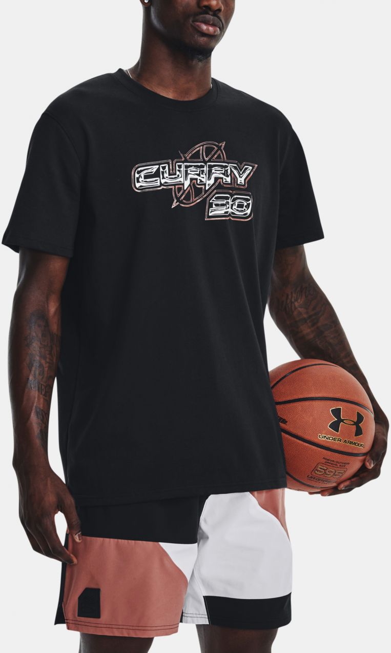 Under Armour T-shirt UA CURRY 30 HEAVYWEIGHT SS-BLK - Men