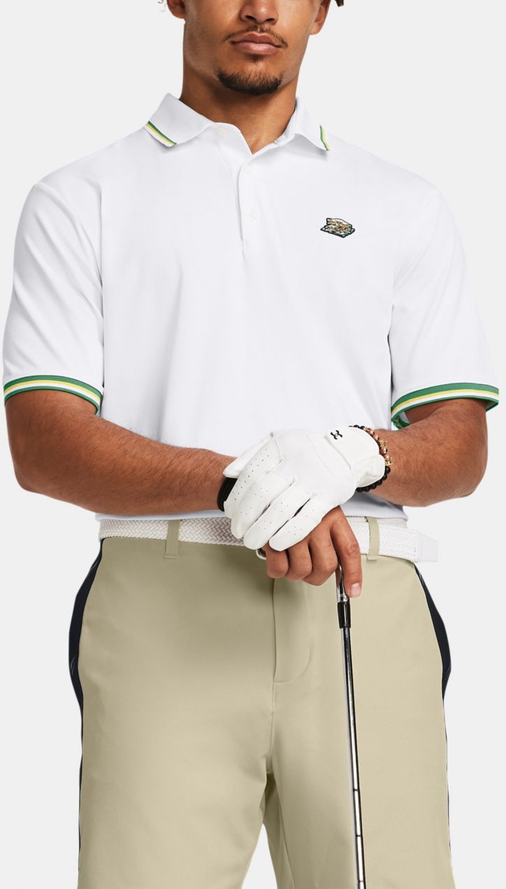 Biele pánske polo tričko Under Armour UA Playoff 3.0 Patrons Polo
