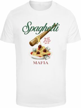 Men's T-shirt Spaghetti Mafia - white