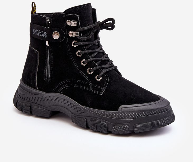 Women's insulated suede ankle boots Jailina Trapper