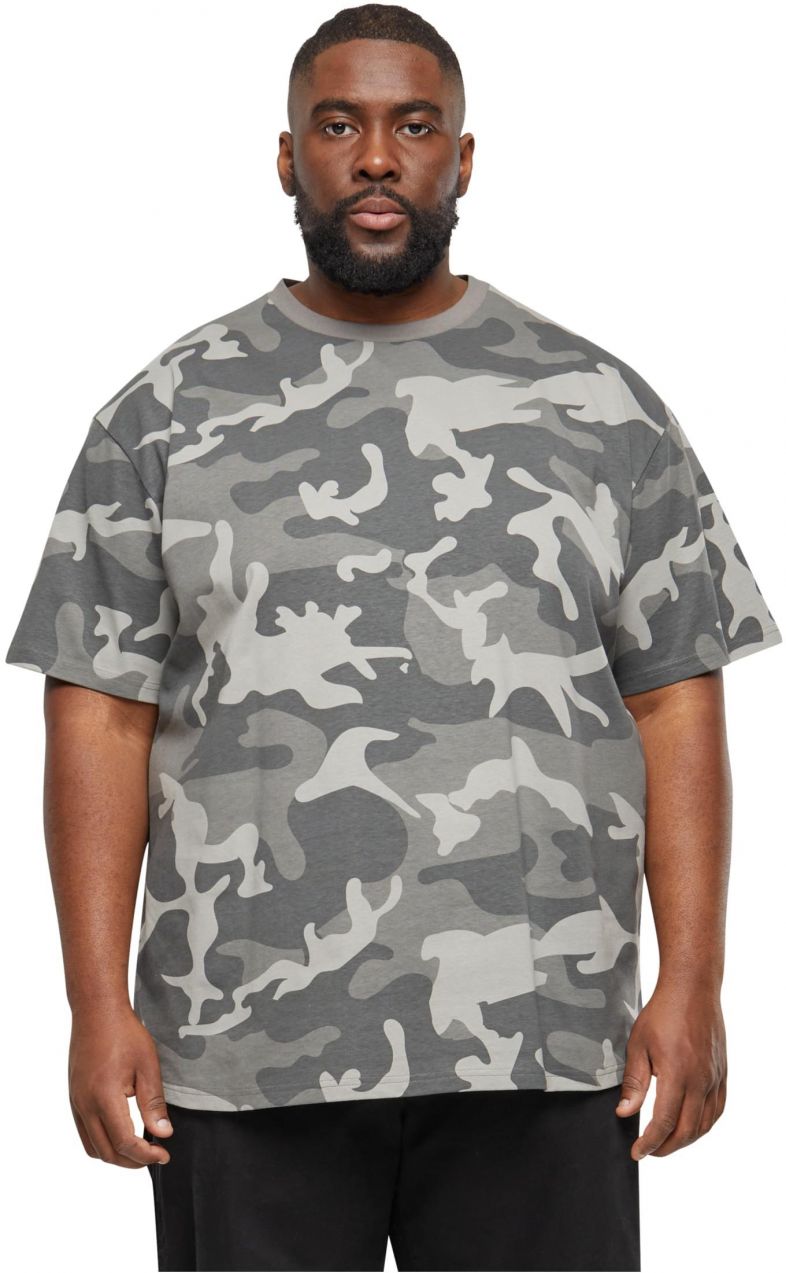 Men's T-shirt Oversized Simple Camo - camouflage