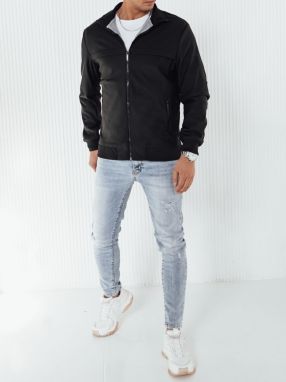 Men's Black Softshell Jacket Dstreet