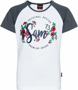 SAM 73 - biela, tmavomodrá