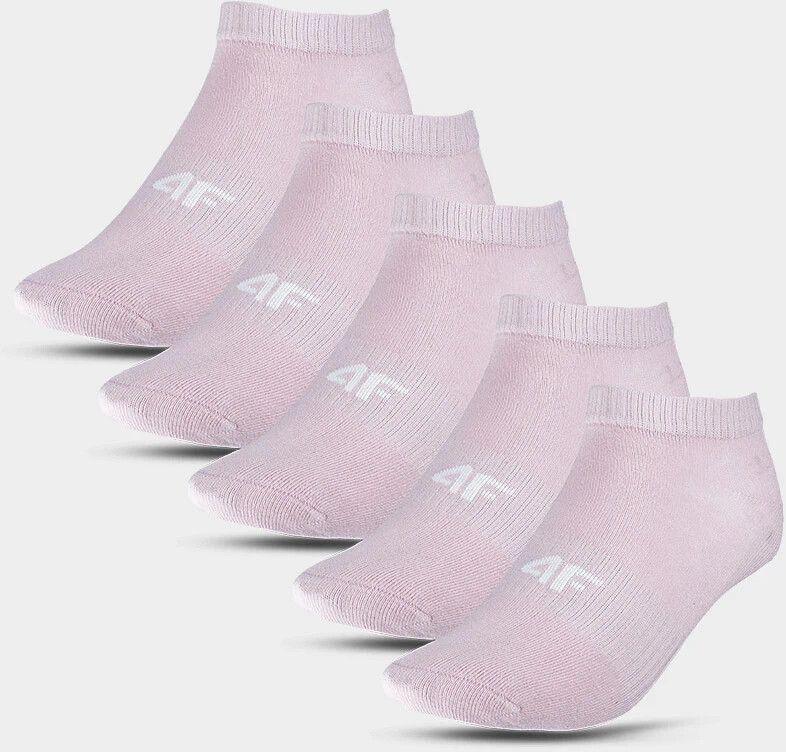 Girls' socks (5pack) 4F - pink