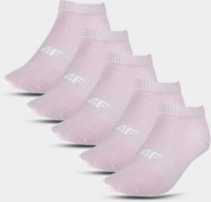 Girls' socks (5pack) 4F - pink