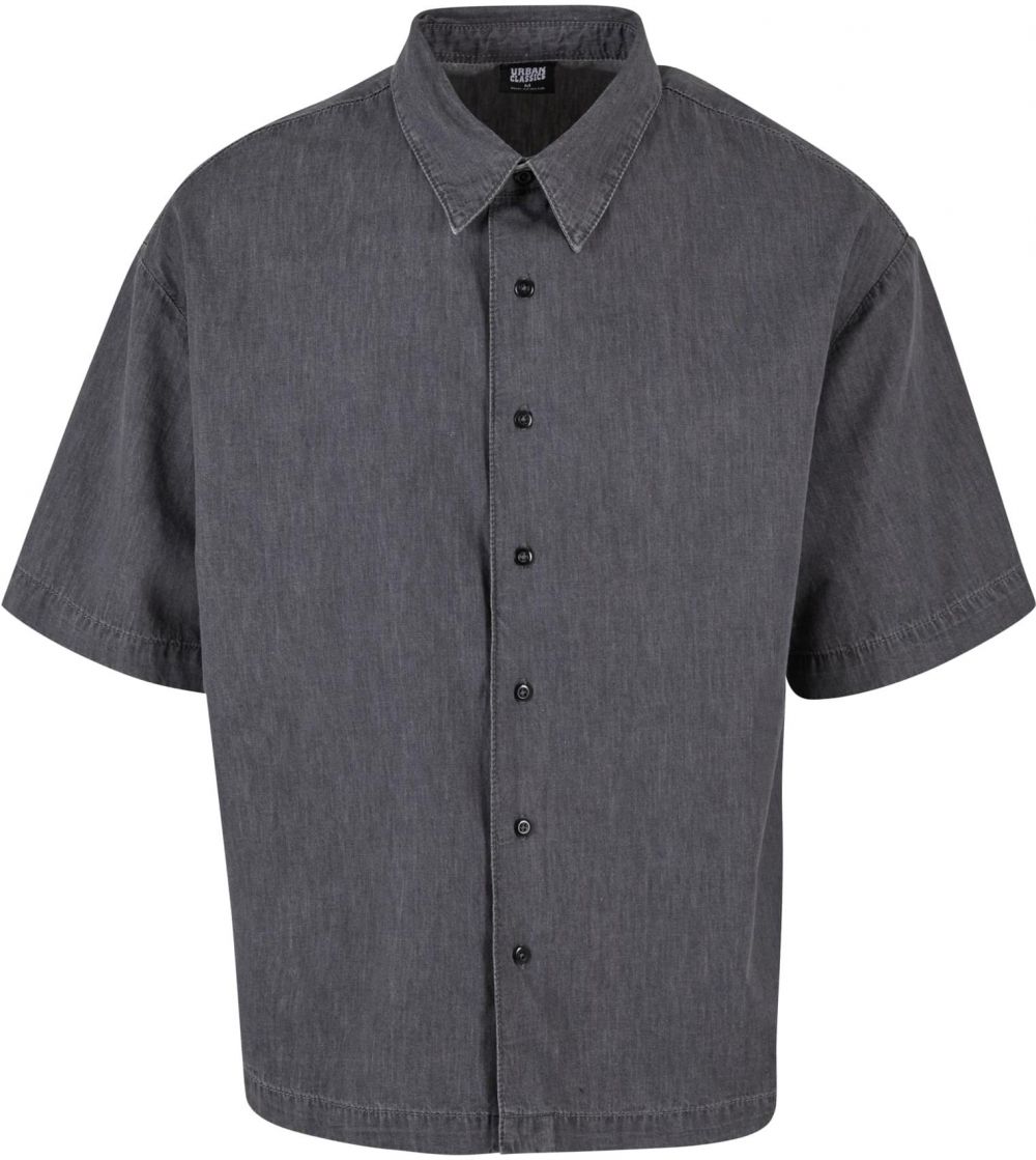 Men's Lightweight Denim Shirt - Grey