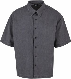 Men's Lightweight Denim Shirt - Grey
