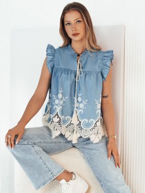 FATRELA women's blouse blue Dstreet