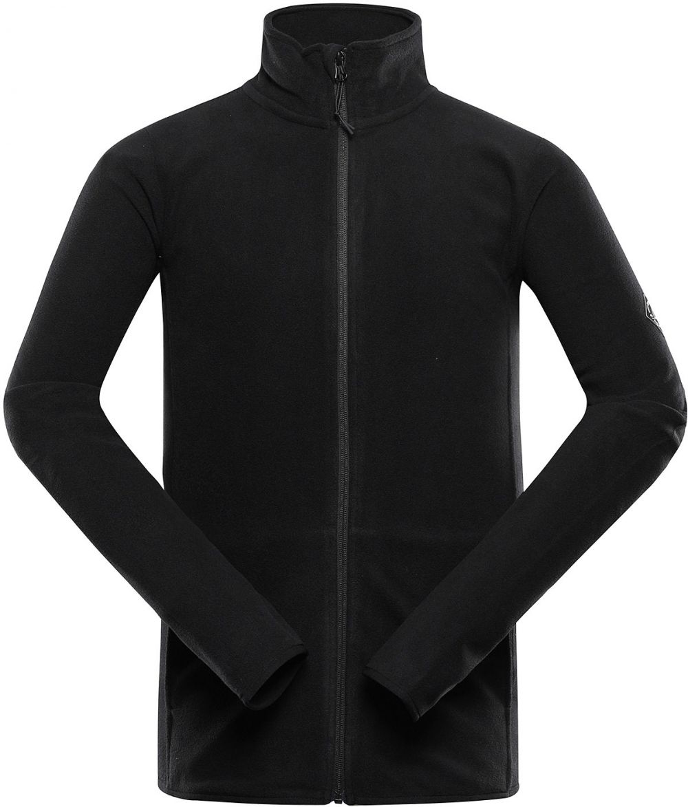 Men's fleece sweatshirt ALPINE PRO SIUS black