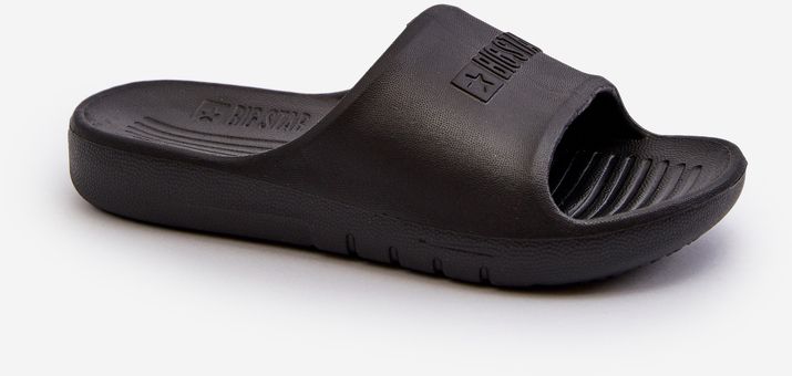 Lightweight Children's Foam Slippers Big Star Black