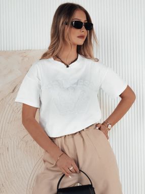 PRINCY women's T-shirt white Dstreet