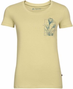 Women's T-shirt made of organic cotton ALPINE PRO TERMESA weeping willow variant pb