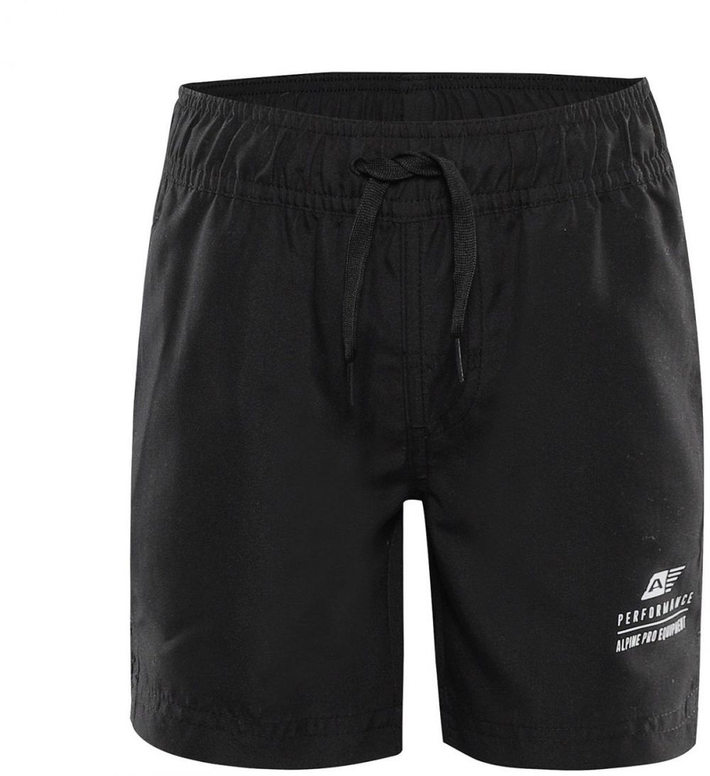 Children's quick-drying shorts ALPINE PRO QUILO black