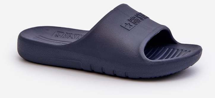 Lightweight Big Star Navy Blue Children's Foam Slippers