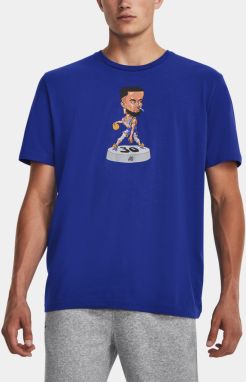 Modré tričko Under Armour UA CURRY BOBBLE HEAD SS