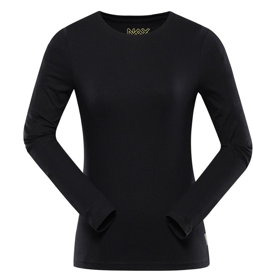 Women's T-shirt nax NAX KADESA black