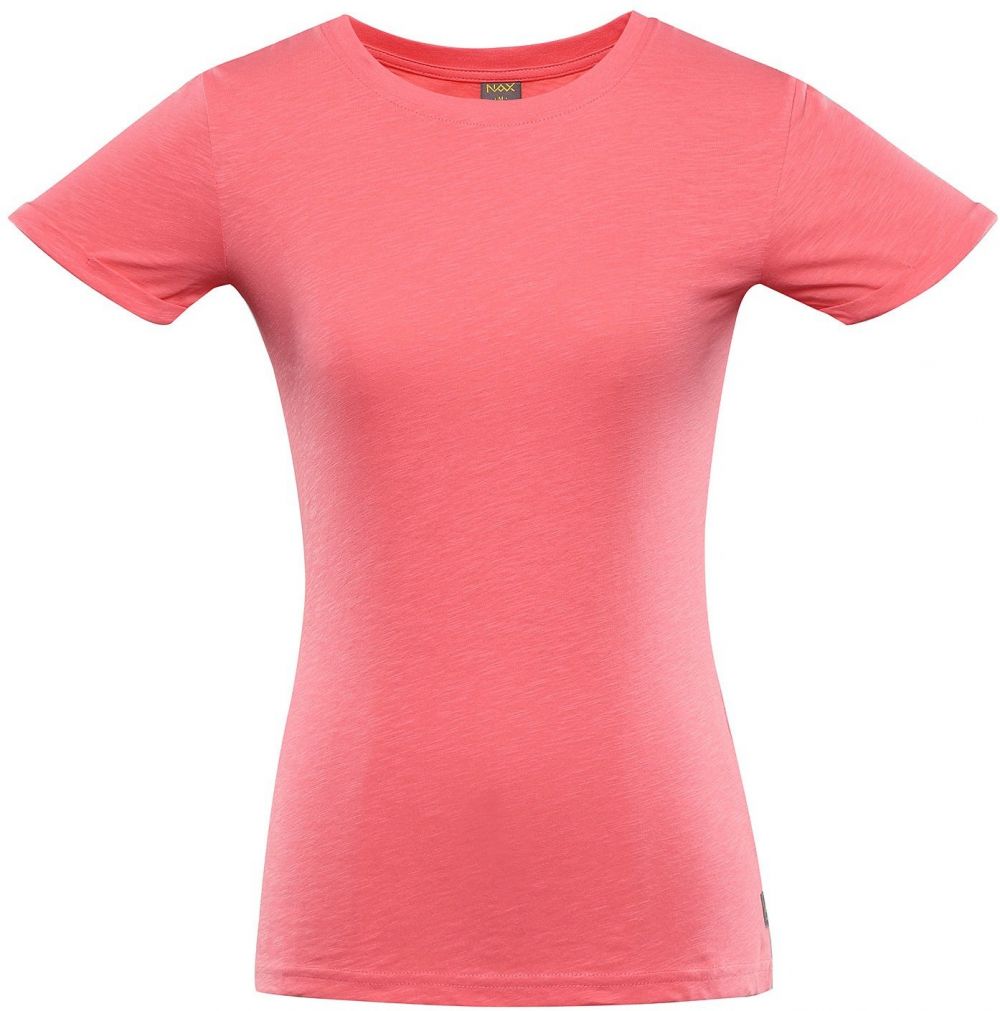 Women's T-shirt nax NAX DRAWA calypso coral