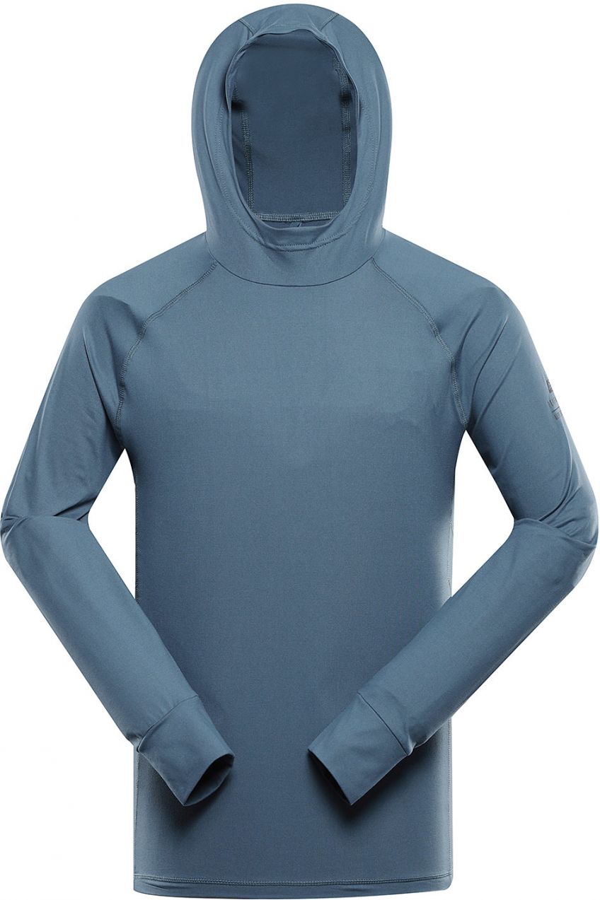 Men's quick-drying sweatshirt ALPINE PRO IZAR blue mirage