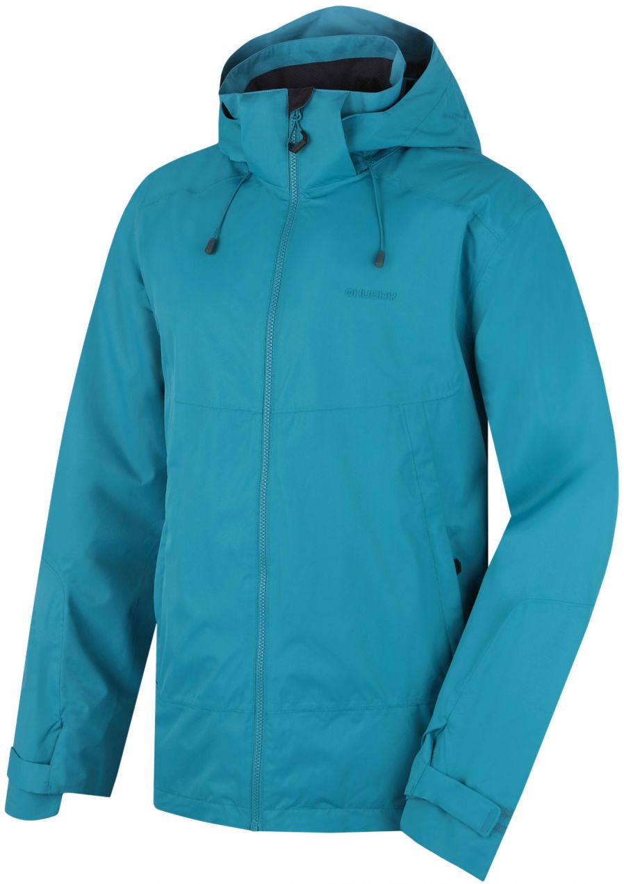 Men's hardshell jacket HUSKY Nelory M turquiose