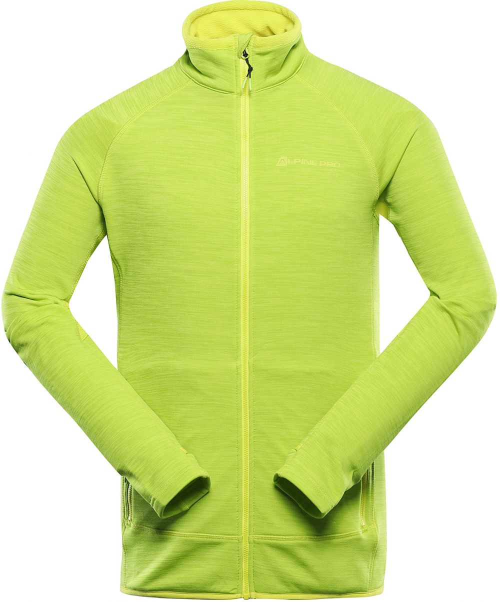 Men's quick-drying sweatshirt with cool-dry ALPINE PRO ONNEC sulphur spring