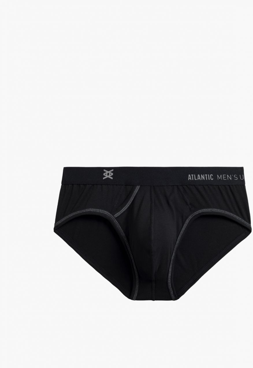 Men's sports briefs ATLANTIC - black
