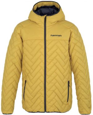 Men's light winter insulated jacket Hannah TIAGO ceylon yellow