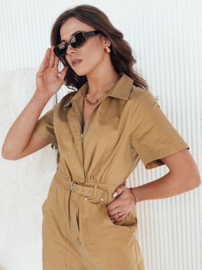 Camel Jumpsuit FAYSOL Dstreet