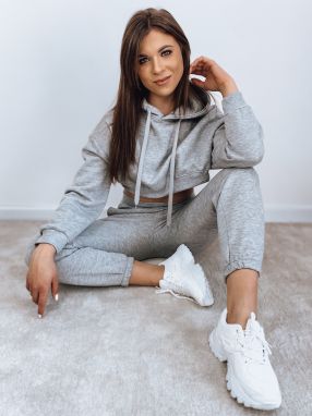 Women's sweatshirt SERINE light grey Dstreet