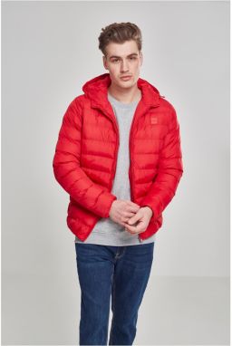 Basic Bubble Jacket Fiery Red
