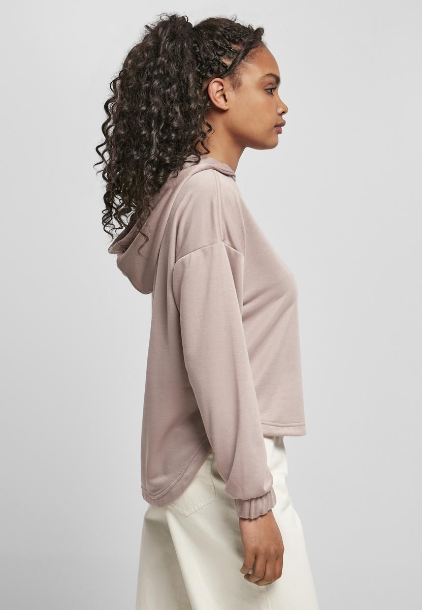Women's Oversized Shaped Modal Terry Hoody Dukrose