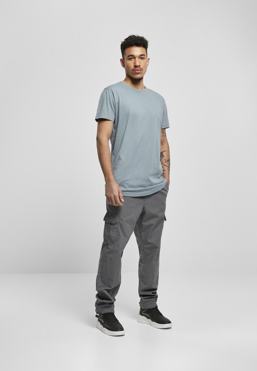 Long T-shirt in the shape of dust blue