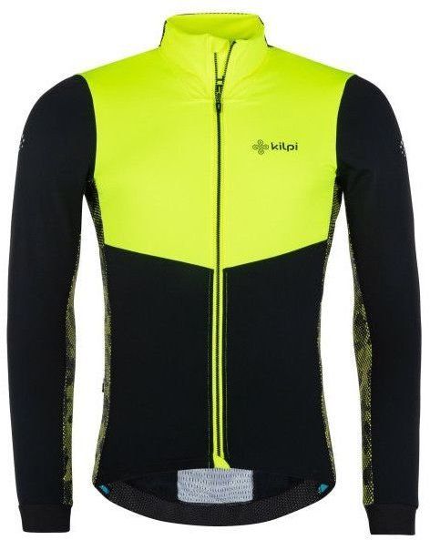 Čierno-žltý pánsky cyklistický dres Kilpi MOVETO