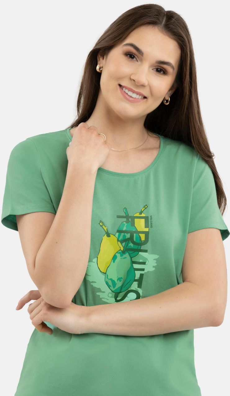 Volcano Woman's T-Shirt T-Pear