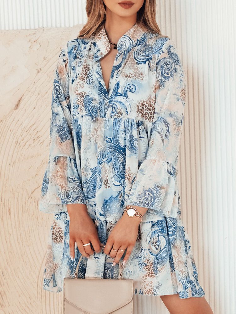 PRINSA Blue Dstreet Dress