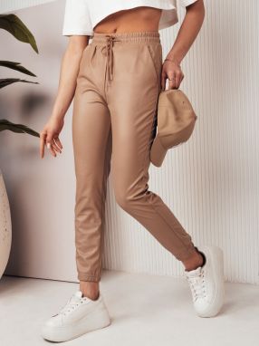 BRIAL women's waxed trousers beige Dstreet