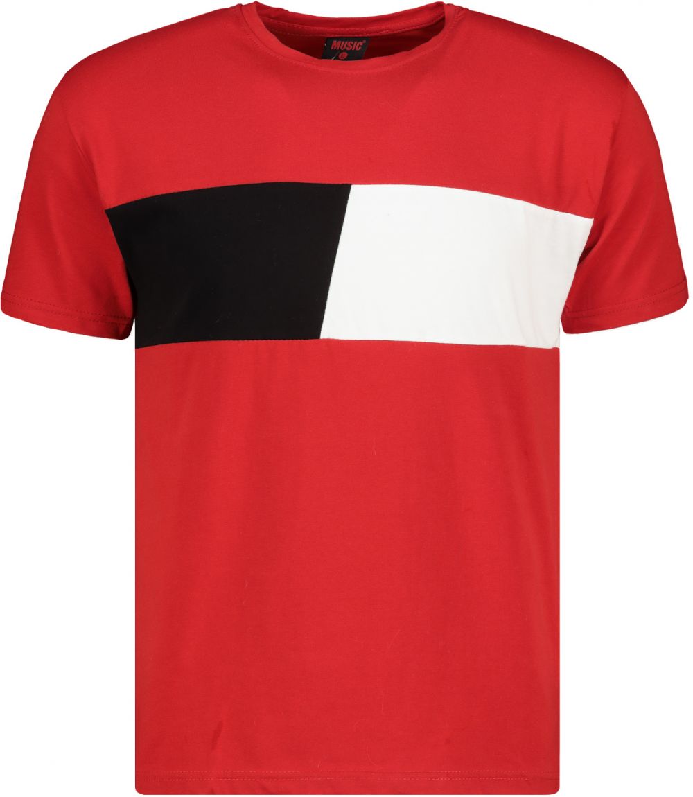 Basic red men's Dstreet T-shirt