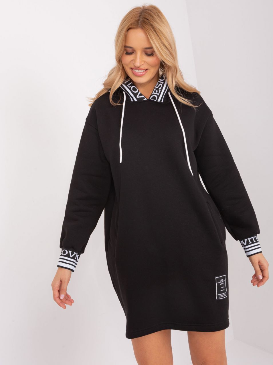 Black tracksuit with pockets