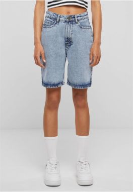Ladies 90's Shorts - Light Blue