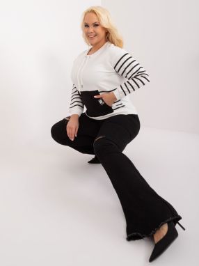 Women's sweatshirt size Ecru with pocket