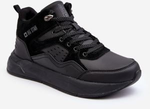 Insulated Men's Sports Shoes Black Big Star